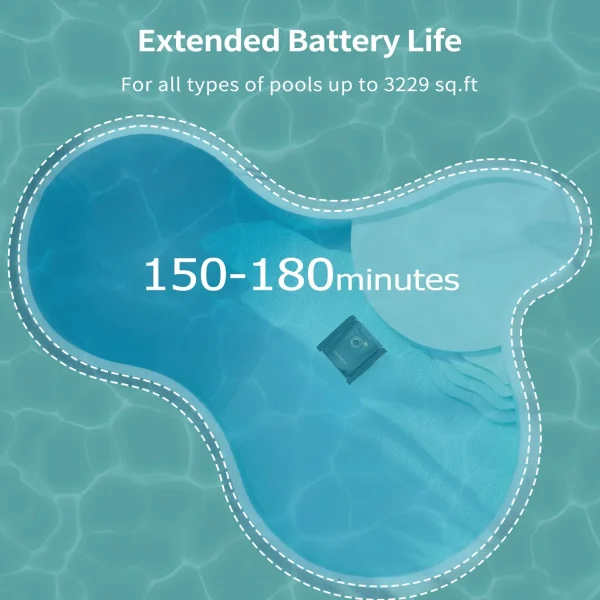 Coasteering Robotic Pool Cleaner  - Nebula - Image 9