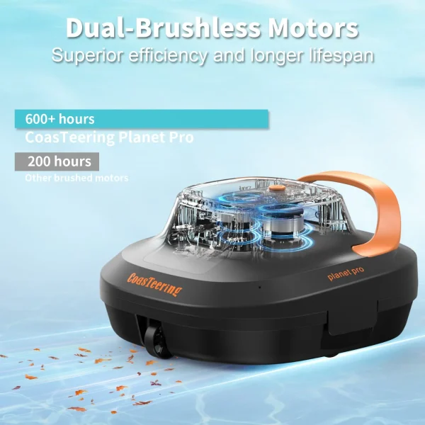 Coasteering Robotic Pool Cleaner - Planet Pro - Image 4