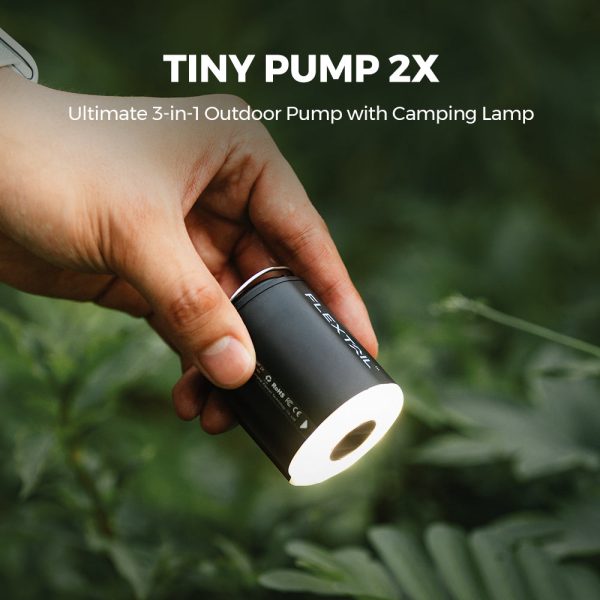 TINY PUMP 2X - Ultimate 3-in-1 Outdoor Pump with Camping Lamp - Image 3