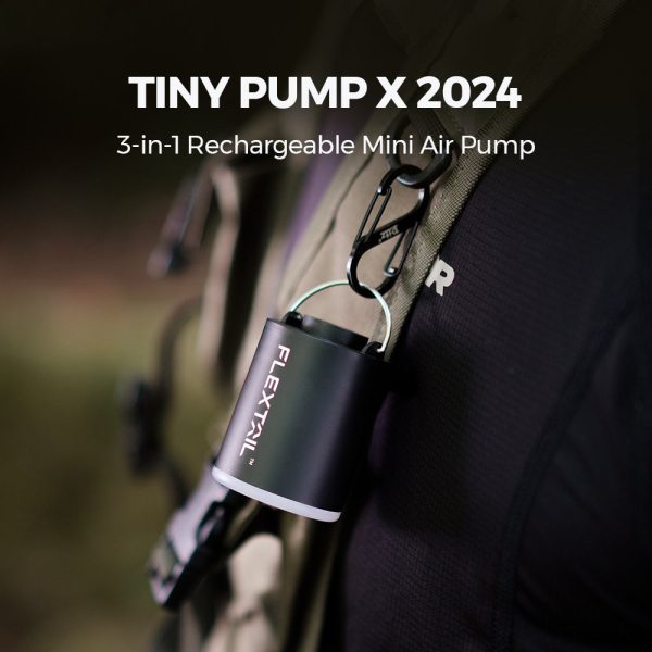 TINY PUMP X 2024 - 3-in-1 Rechargeable Mini Air Pump - Image 3