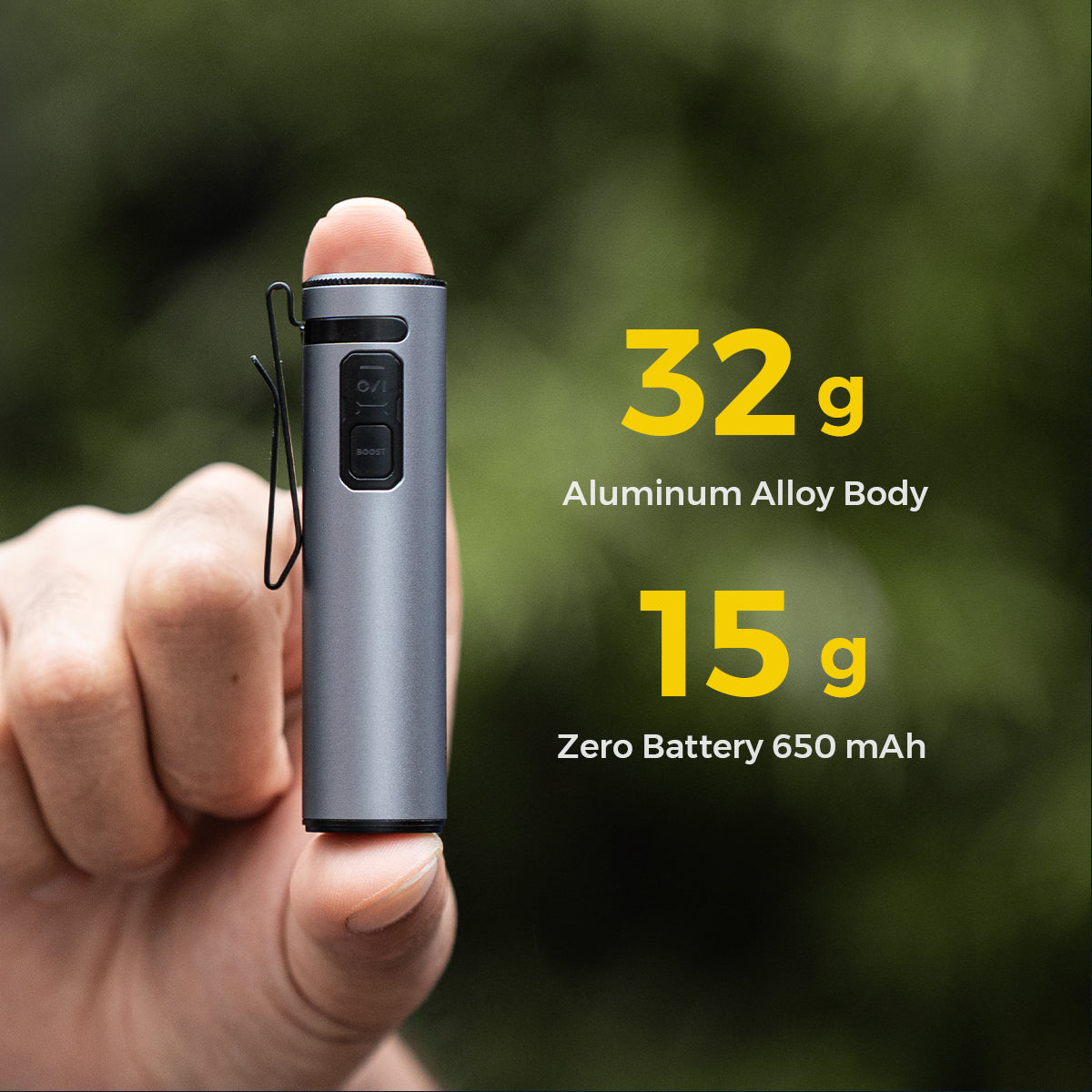 ZERO FLASHLIGHT 1200 - Ultra Light & Bright EDC Outdoor Flashlight - Image 2