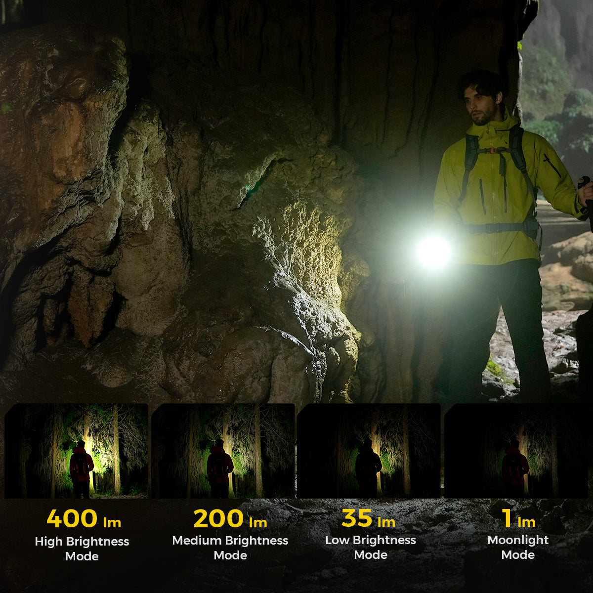 ZERO FLASHLIGHT 1200 - Ultra Light & Bright EDC Outdoor Flashlight - Image 4