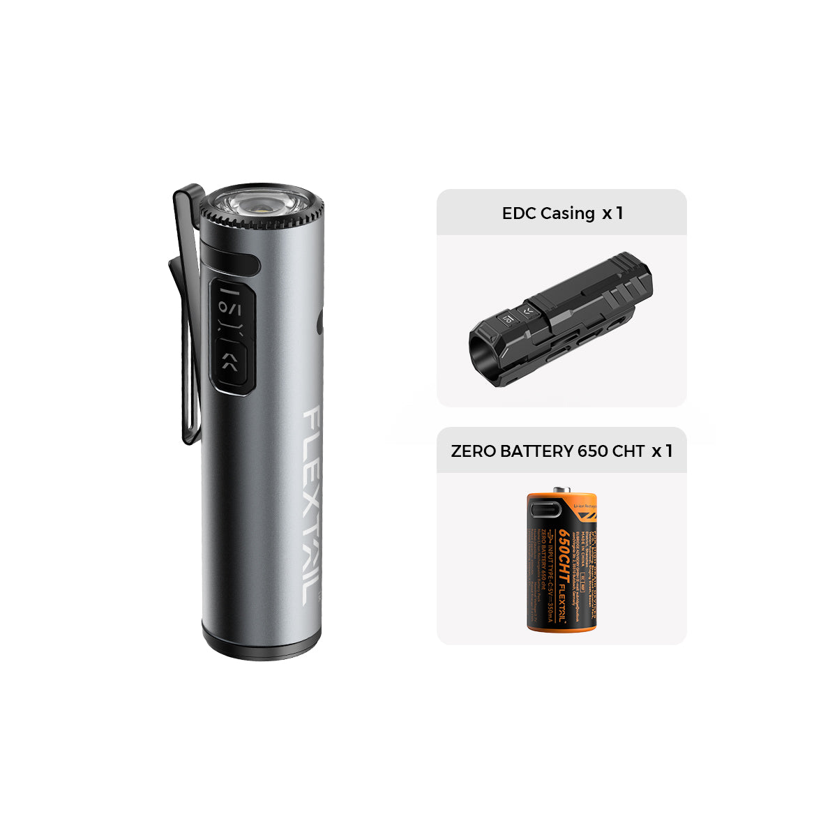 ZERO FLASHLIGHT 1200 - Ultra Light & Bright EDC Outdoor Flashlight - Image 11