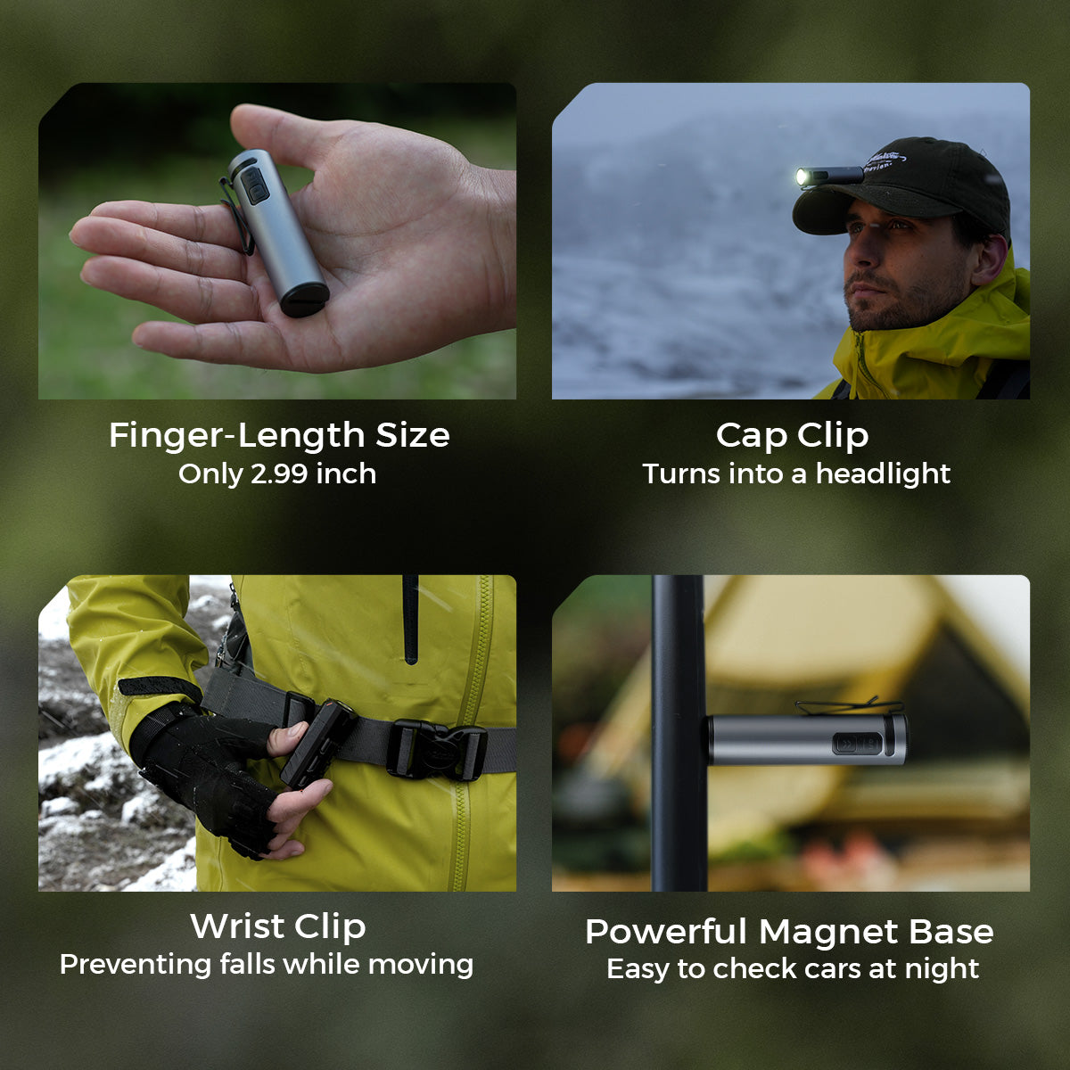 ZERO FLASHLIGHT 1200 - Ultra Light & Bright EDC Outdoor Flashlight - Image 6