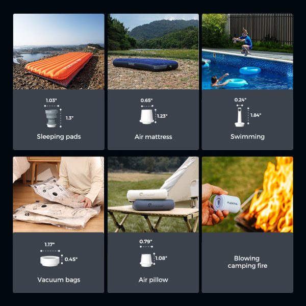 TINY PUMP 2X - Ultimate 3-in-1 Outdoor Pump with Camping Lamp - Image 4
