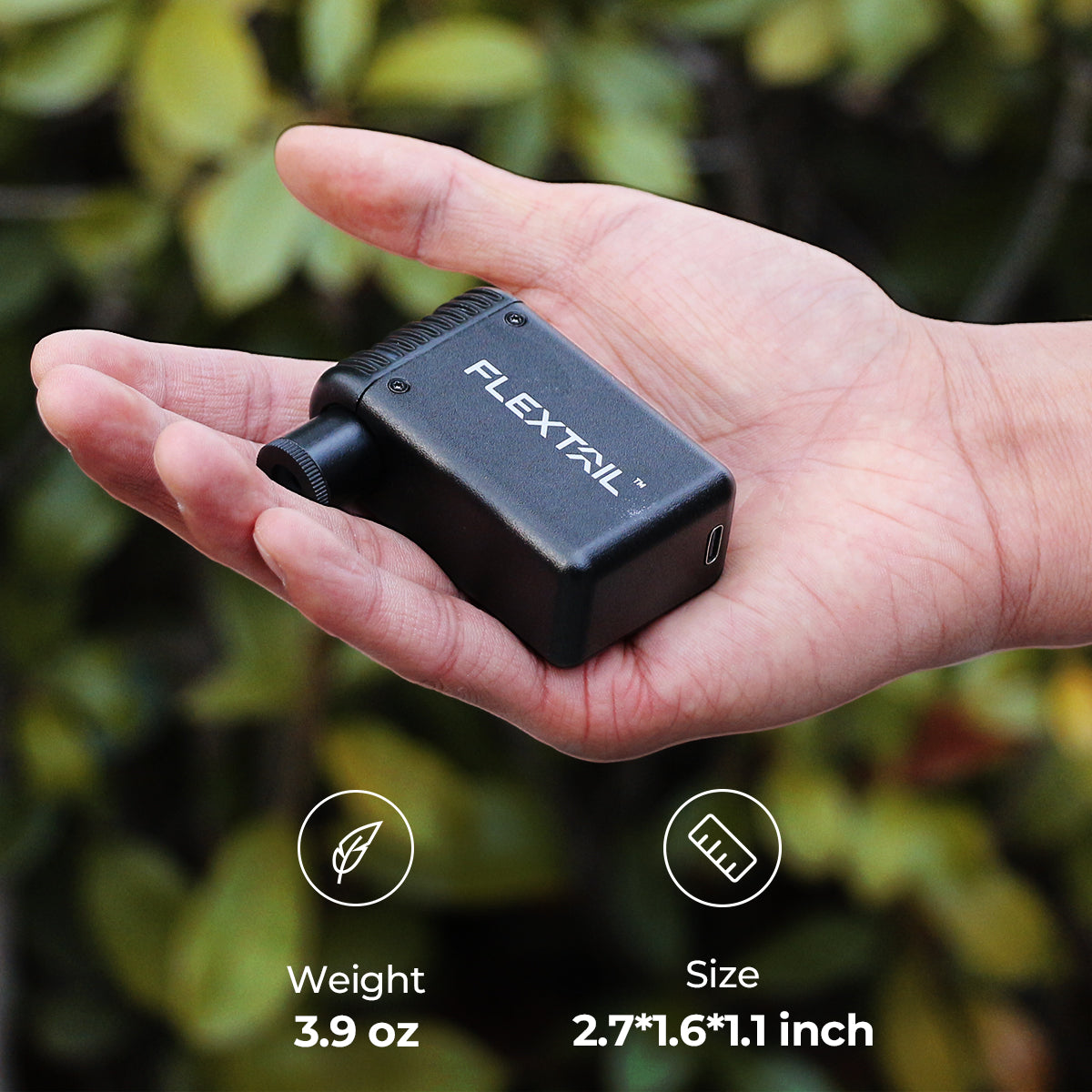 TINY BIKE PUMP - Ultra-Mini 100PSI Rechargeable Bicycle Pump - Image 4