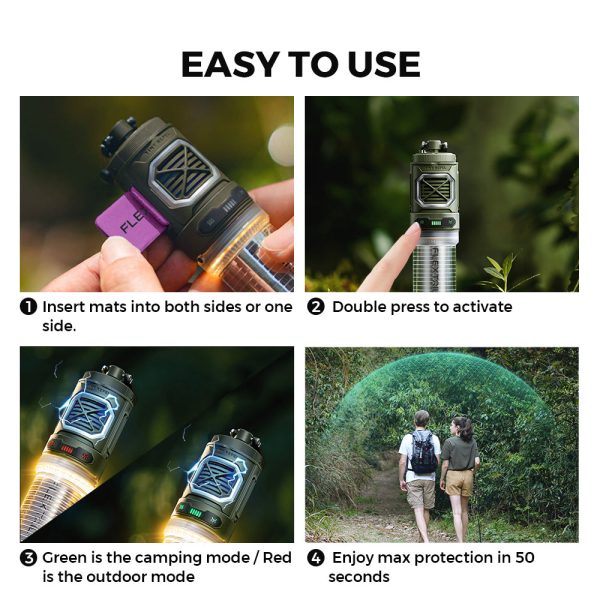 TINY REPELLER S - 2-in-1 Portable Mosquito Repellent with Lighting - Image 6