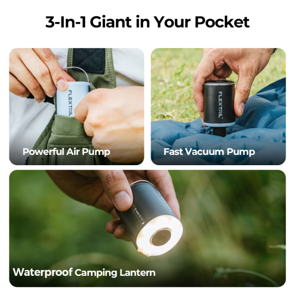 TINY PUMP 2X - Ultimate 3-in-1 Outdoor Pump with Camping Lamp - Image 7