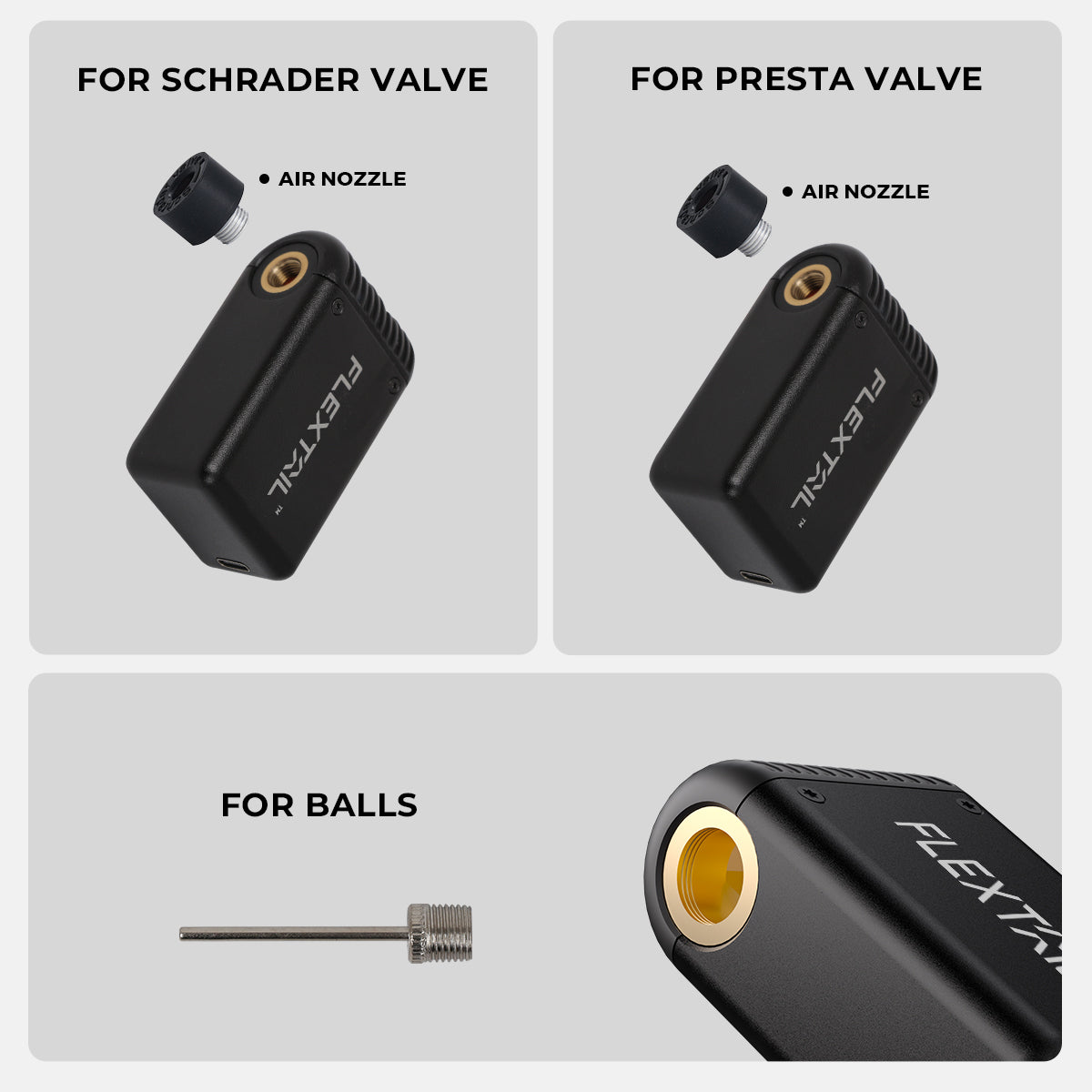 TINY BIKE PUMP - Ultra-Mini 100PSI Rechargeable Bicycle Pump - Image 11