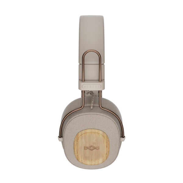 House of Marley Positive Vibration Riddim On-Ear Headphones, 50-Hour Playtime, Quick Charge, Crystal Clear Calls, Sustainable Bamboo - Image 2