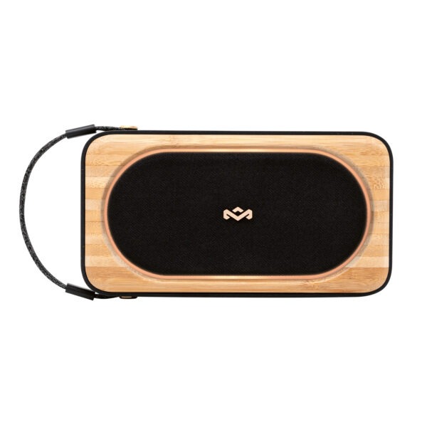 House of Marley Roots Solar Speaker - Portable Bluetooth, IP67 Water-Resistant, 14 Hr Playtime, Solar Charging, Quick Charge, Bottle Opener, Stereo Pair, Eco-Friendly Bamboo Design - Image 9