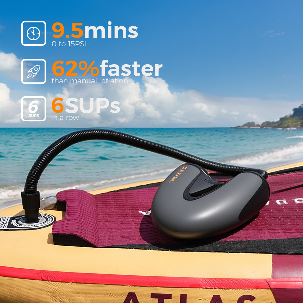 EVO SUP PUMP PRO -45PSI & 8000mAh Built-in Battery SUP & Tire Pump