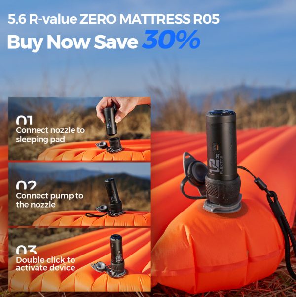 ZERO PUMP - World's Smallest Pump for Sleeping Pads - Image 6